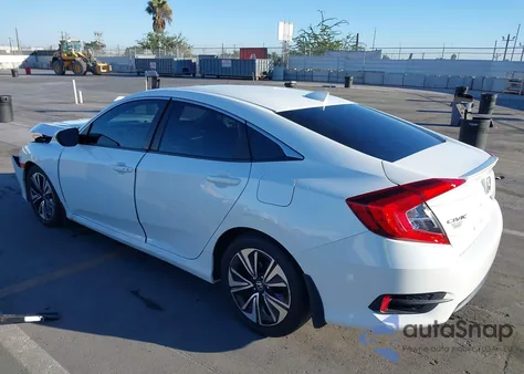 2018 Honda Civic Ex-T from USA, damaged, VIN JHMFC1F33JX029492